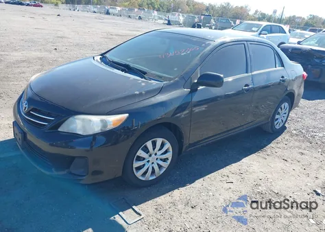 2013 Toyota Corolla Le z USA, uszkodzony, nr VIN 2T1BU4EE3DC064487